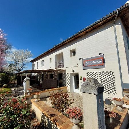 L'Accent - Hotel 2 Etoiles Et Restaurant - Logis Hotels アスタフォール エクステリア 写真
